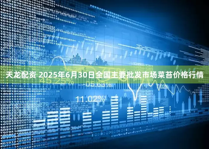 天龙配资 2025年6月30日全国主要批发市场菜苔价格行情